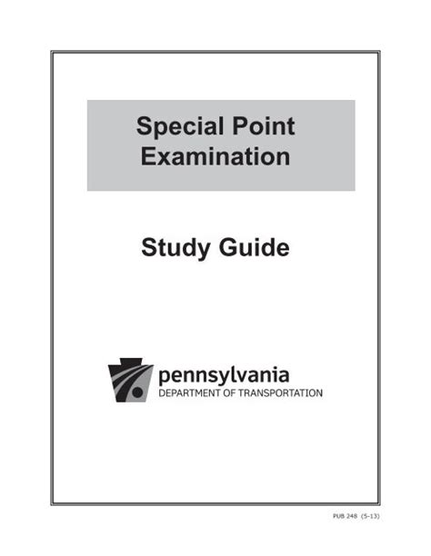 is the special points test hard|penndot special point exam.